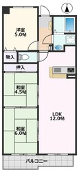 ロワール朝日が丘の物件間取画像